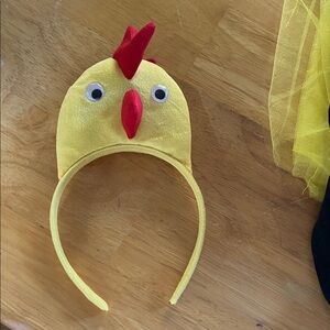 Yellow Chicken Costume Headband